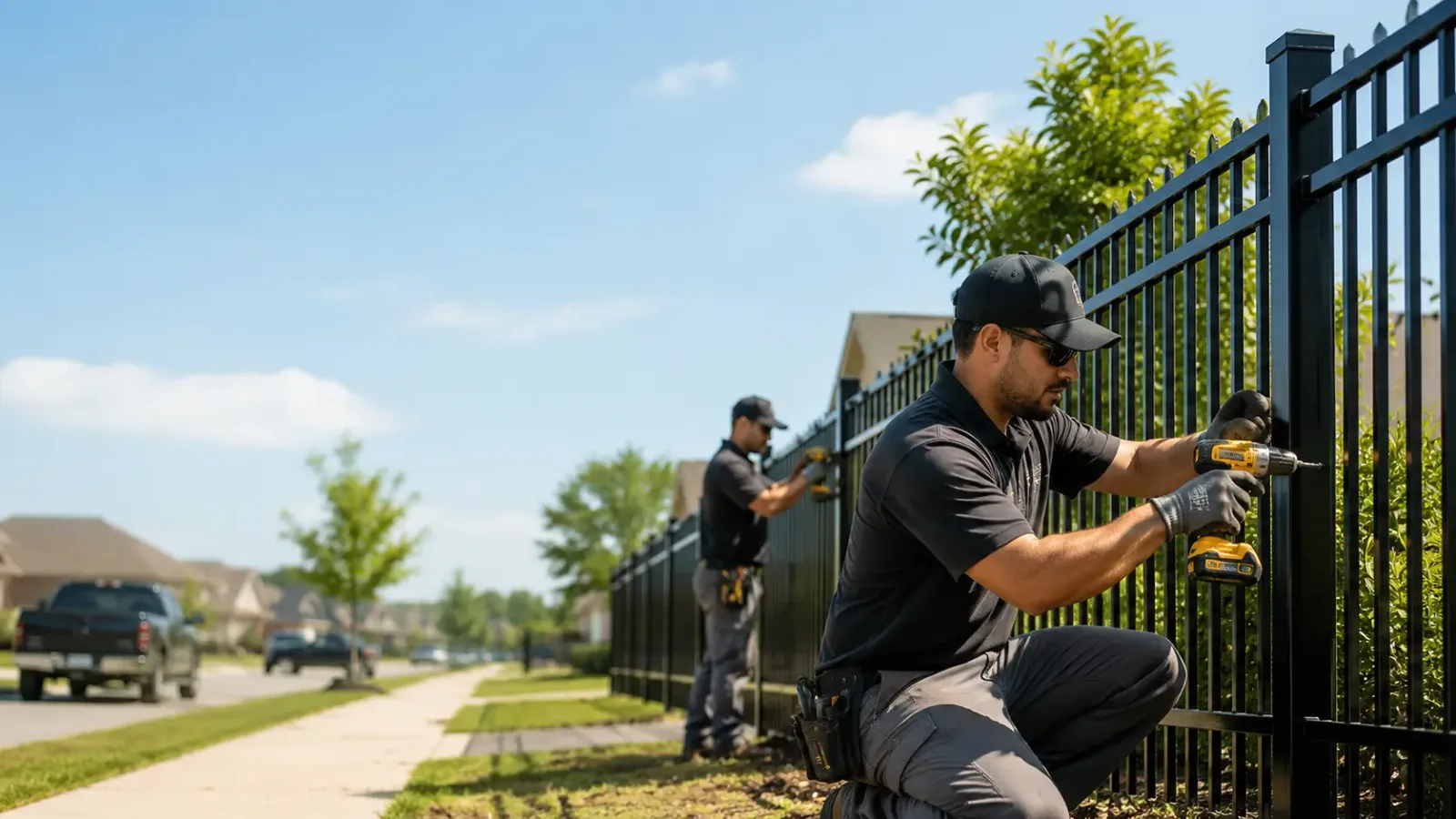 Metal Fence Installation in North Salem, IN